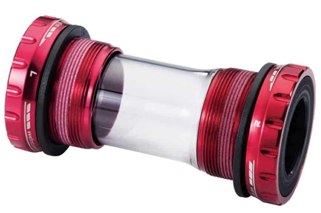 External Bottom Bracket sealed bearings for 68-73mm shell red