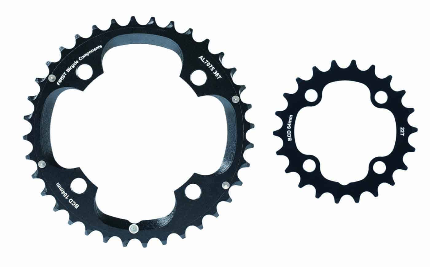 96MM 32T 34T 36T Bike Narrow Wide Round Chainring Repair Single Chain Ring for Mountain Bicycle Chainring Bike
