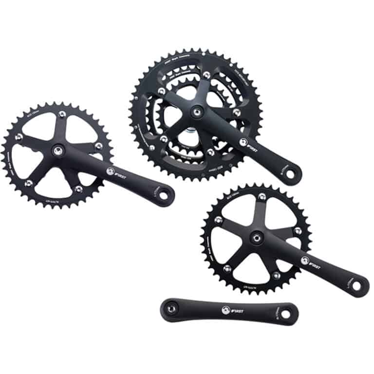 Tandem bike crankset DTA