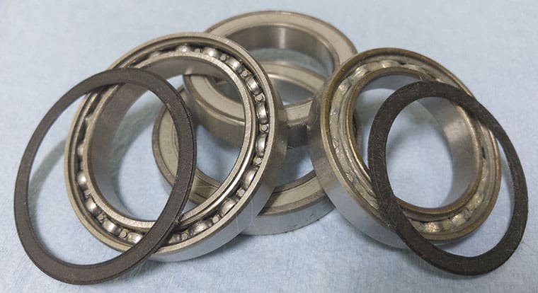 sealed bearings with seals removed