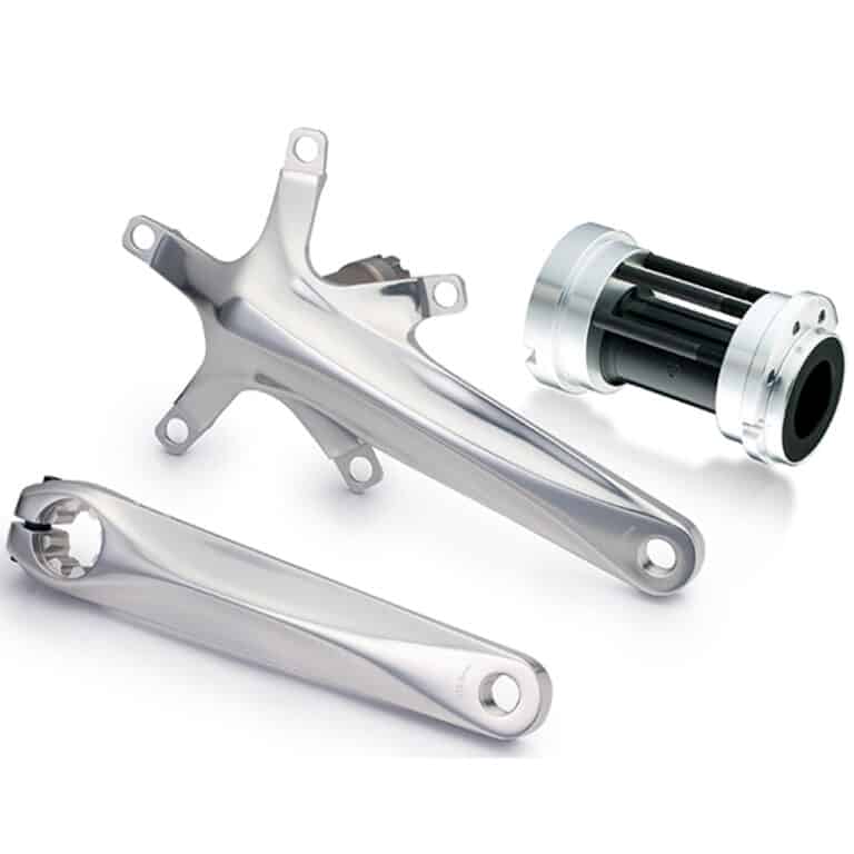 Cranksets For Belt Drive, Spider, Arm, BB, Silver