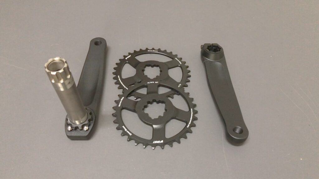 Direct Mount Chainring Crankset