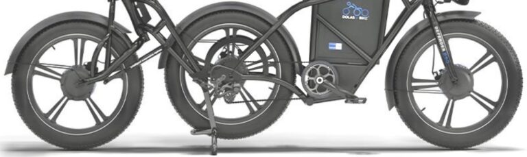 3 wheel inline e-bike