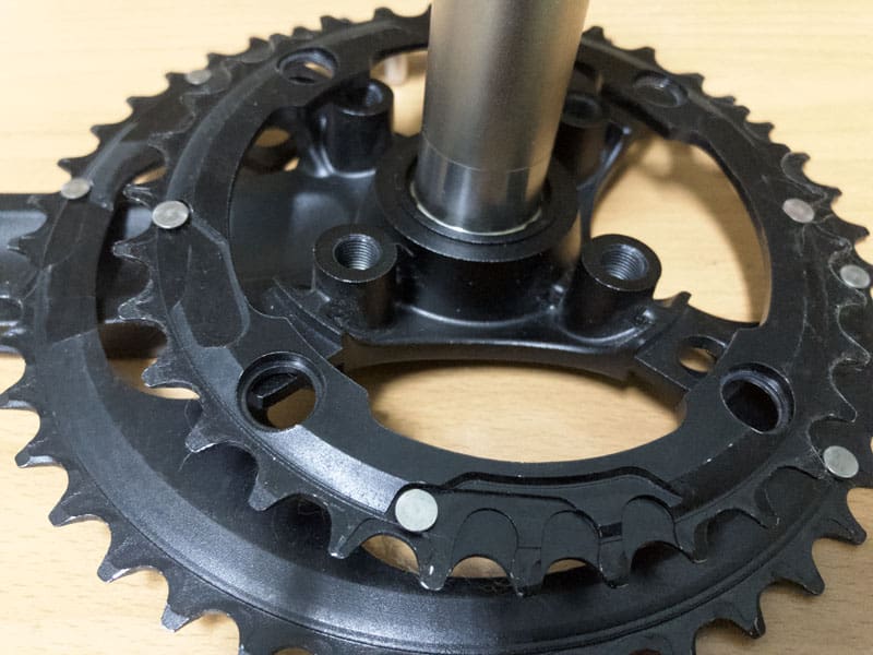 Middle Large Chainrings Position