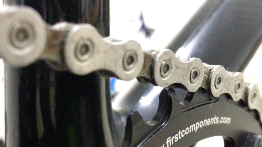 Narrow Wide Chainring tooth profile side on