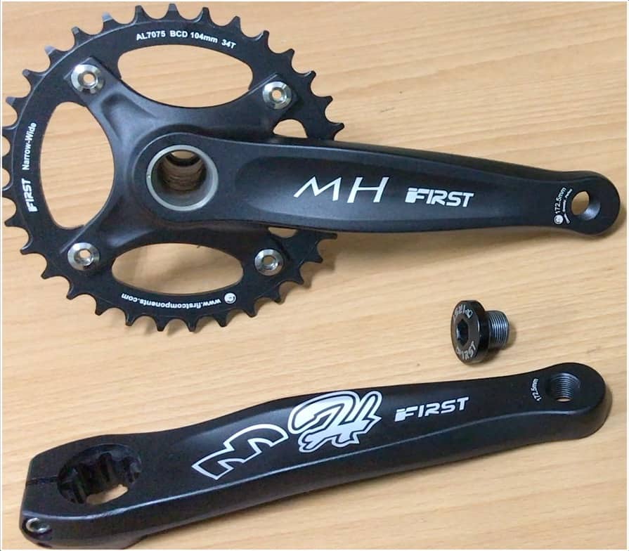 Narrow Wide Chainring Crank