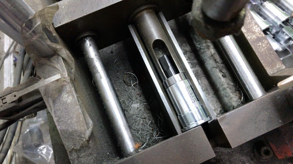 Sealed Bearing Pressed into position