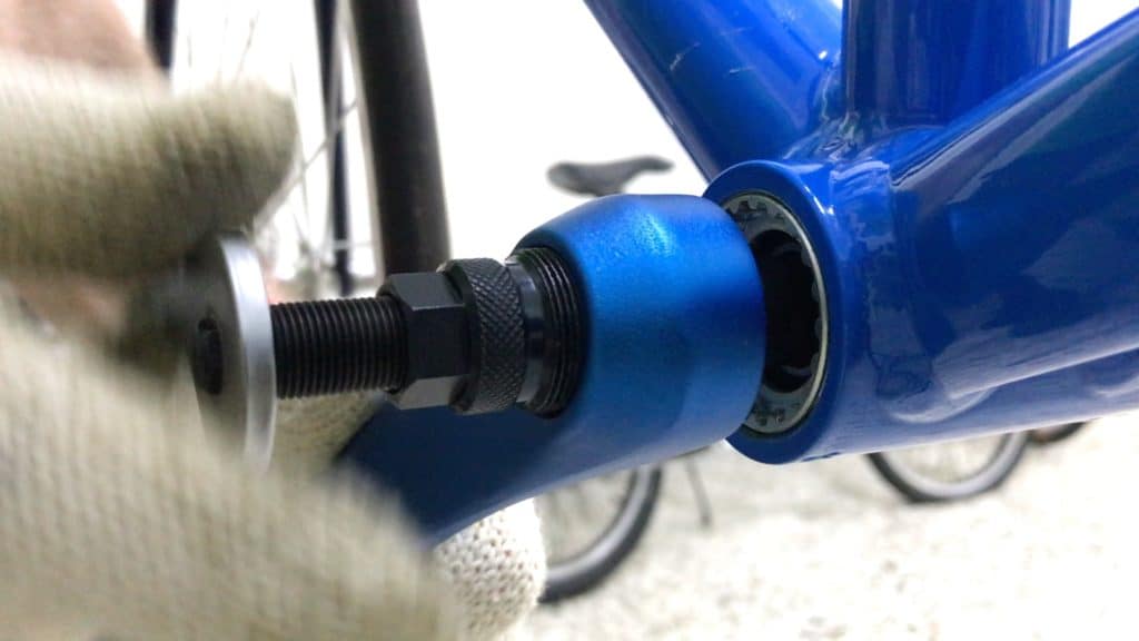 Removing non-drive side single speed crank arm