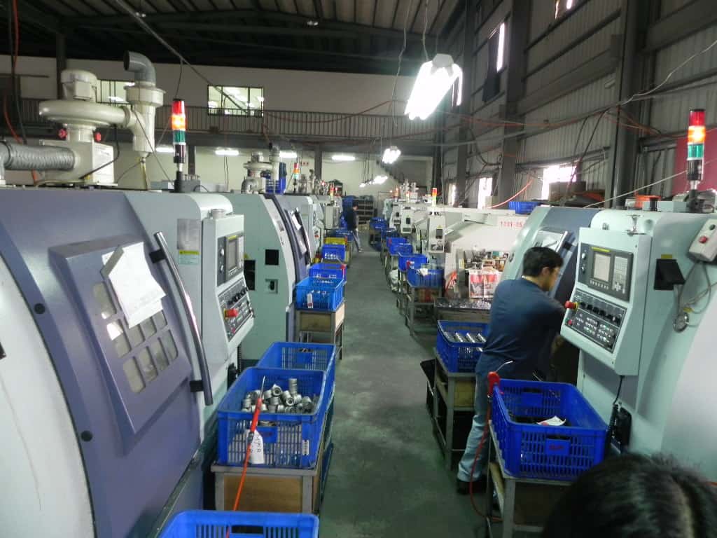 Cnc milling Machines on Factory Floor